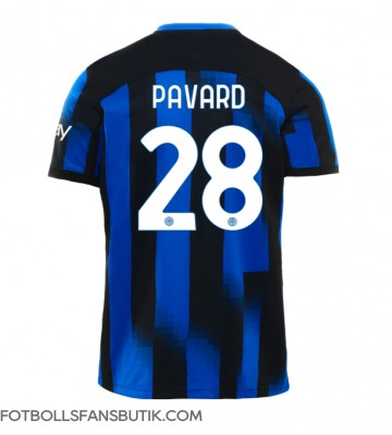 Inter Milan Benjamin Pavard #28 Replika Hemmatröja 2023-24 Kortärmad